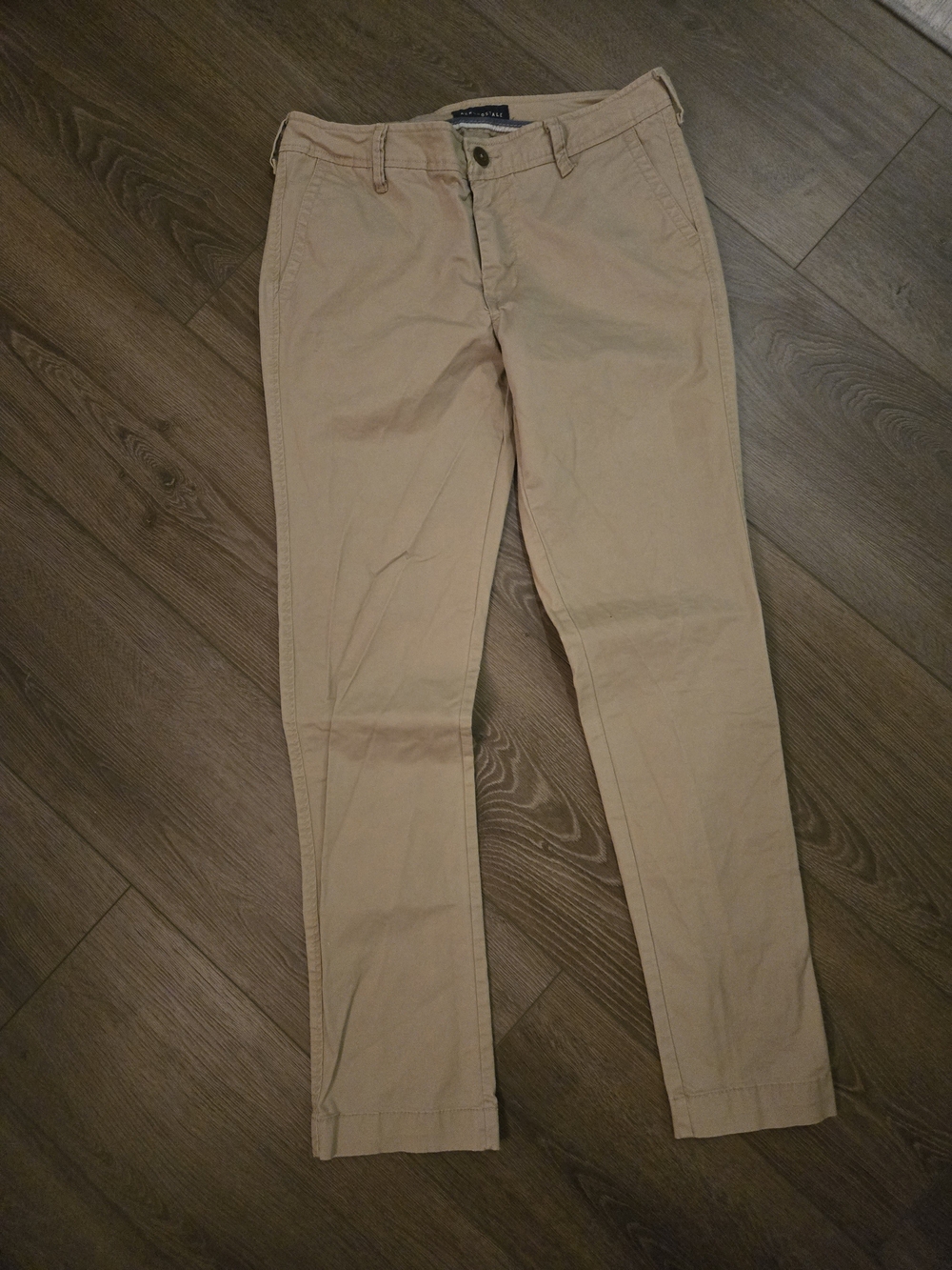 Aeropostale Men's Khaki Chino Pants - Light Tan